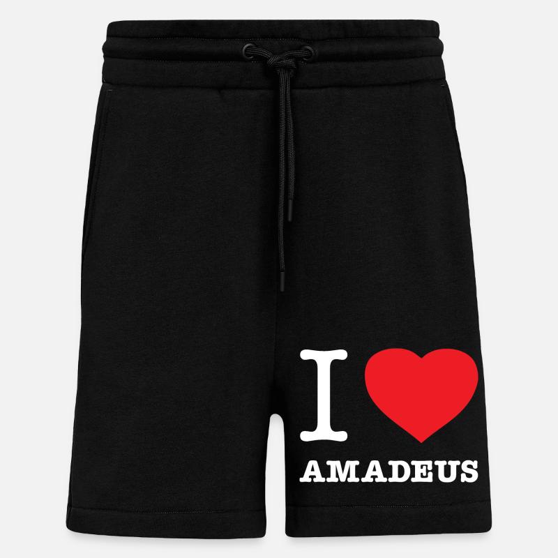 J’ADORE AMADEUS - Short bio décontracté fabriqué en UE - SOLID BLACK