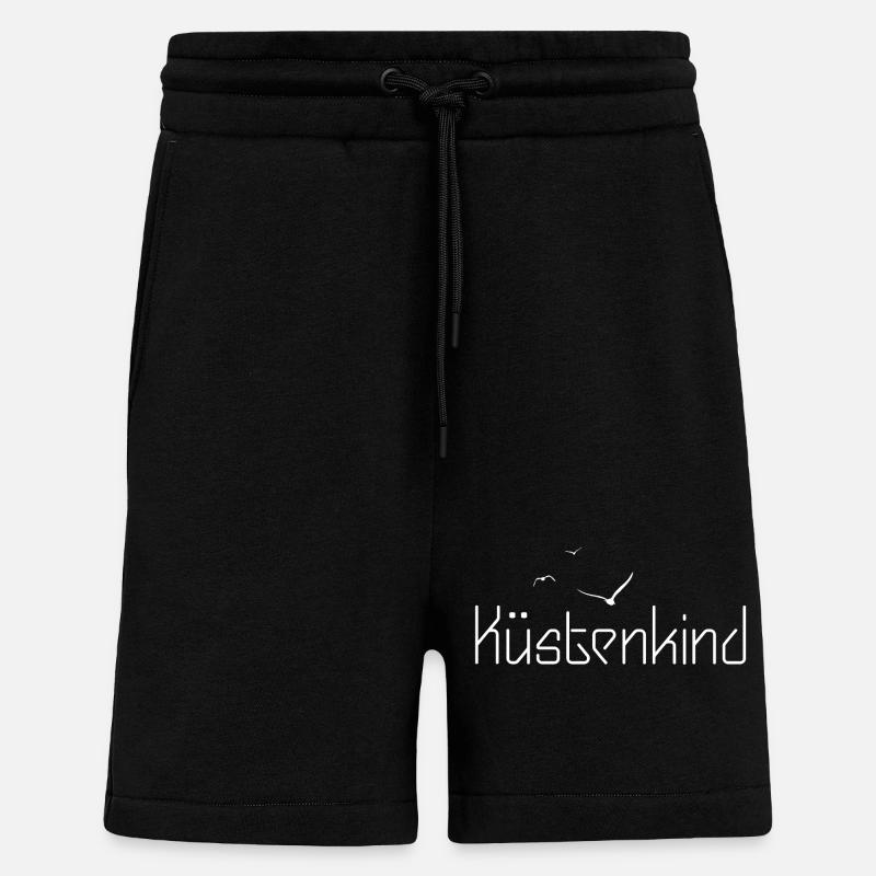 Küstenkind - Shorts - made by SPREAD - SOLID BLACK