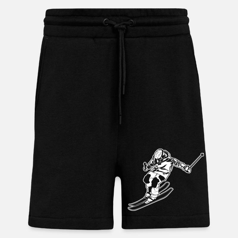 Skiläufer - Shorts - made by SPREAD - SOLID BLACK