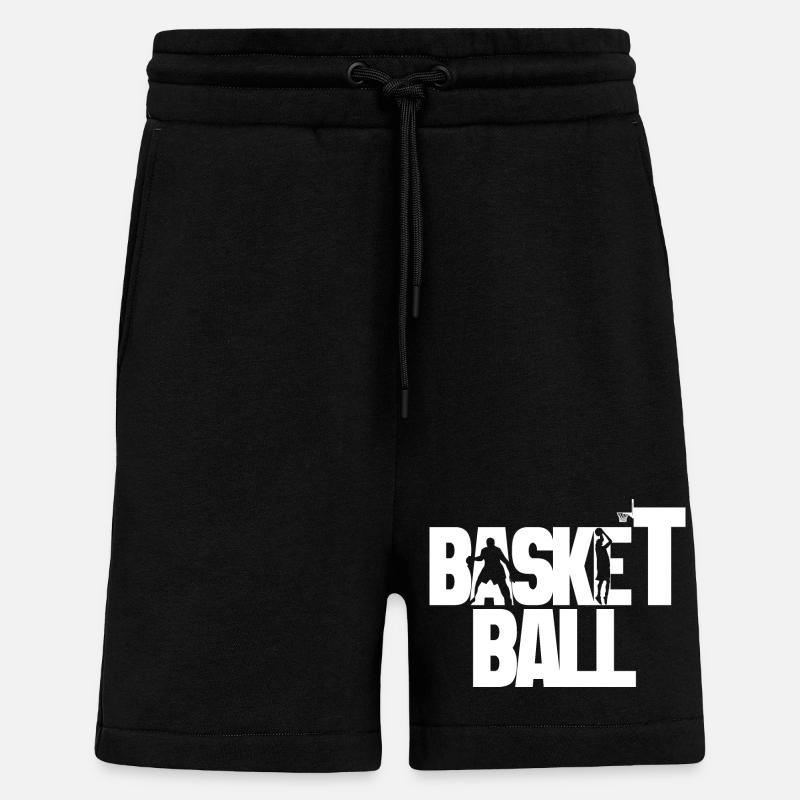 Basketball - Shorts - made by SPREAD - SOLID BLACK