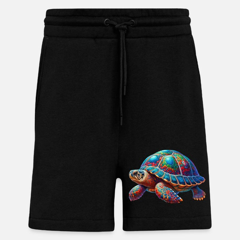 Turtle - Shorts - made by SPREAD - SOLID BLACK