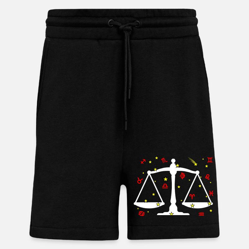 Waage-Farbe - Shorts - made by SPREAD - SOLID BLACK