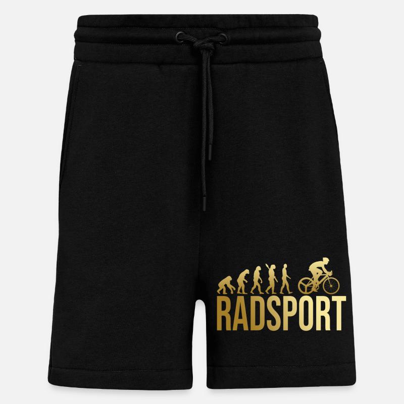 Evolution Radsport - Shorts - made by SPREAD - SOLID BLACK
