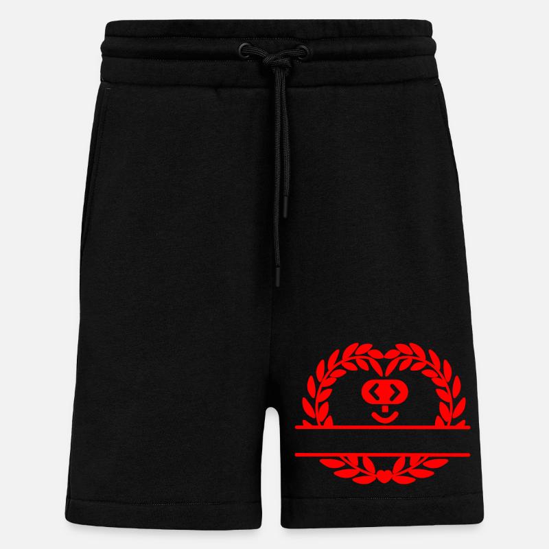 Code-Herz - Shorts - made by SPREAD - SOLID BLACK