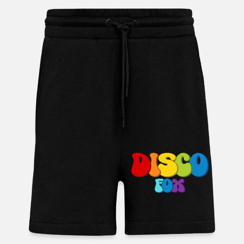 Disco Fox - Shorts - made by SPREAD - SOLID BLACK