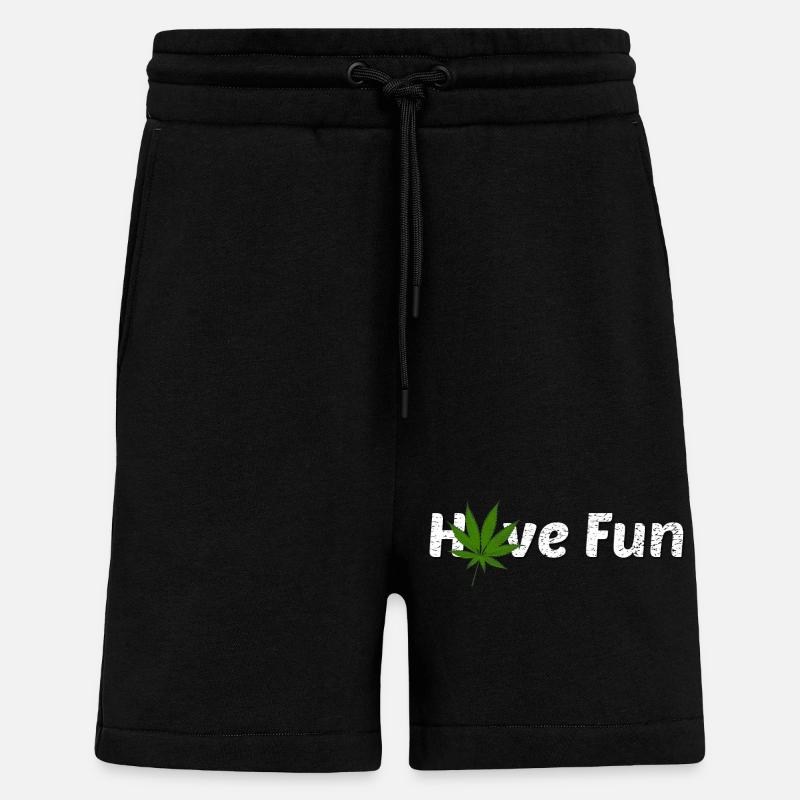 Have Fun - Shorts - made by SPREAD - SOLID BLACK