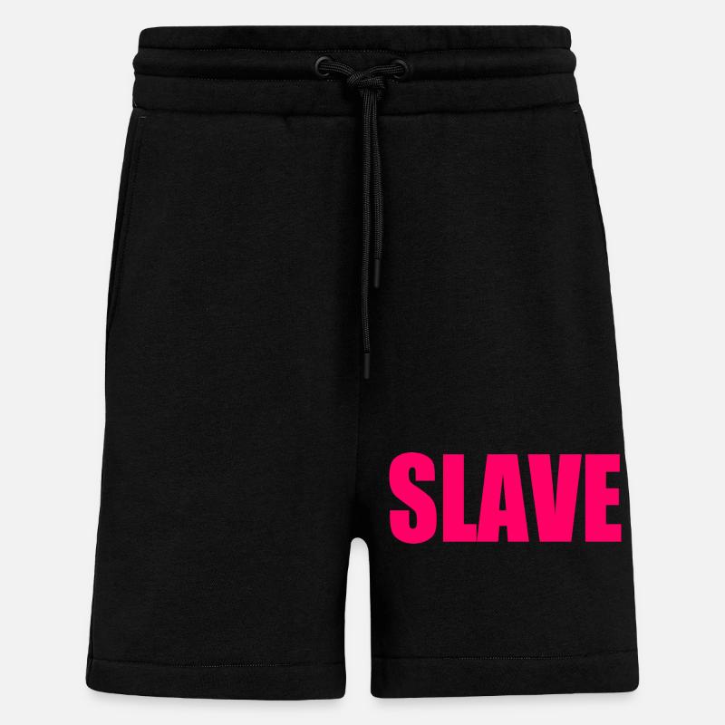 Slave - Short bio décontracté fabriqué en UE - SOLID BLACK