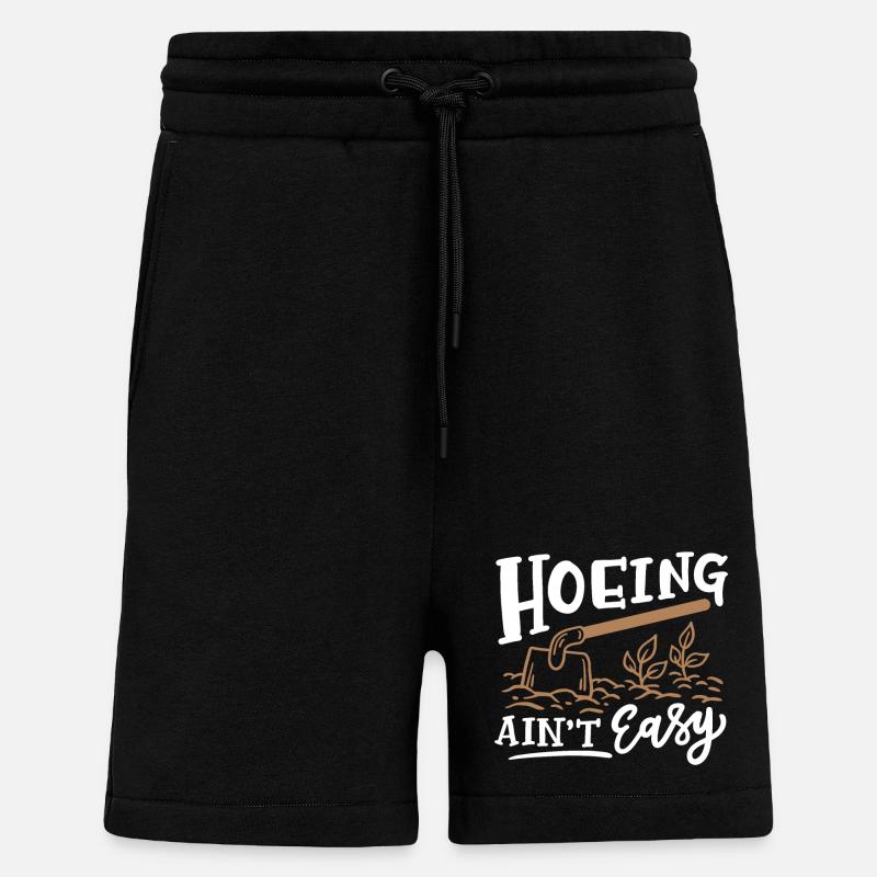 Hacken Gartenarbeit - Shorts - made by SPREAD - SOLID BLACK