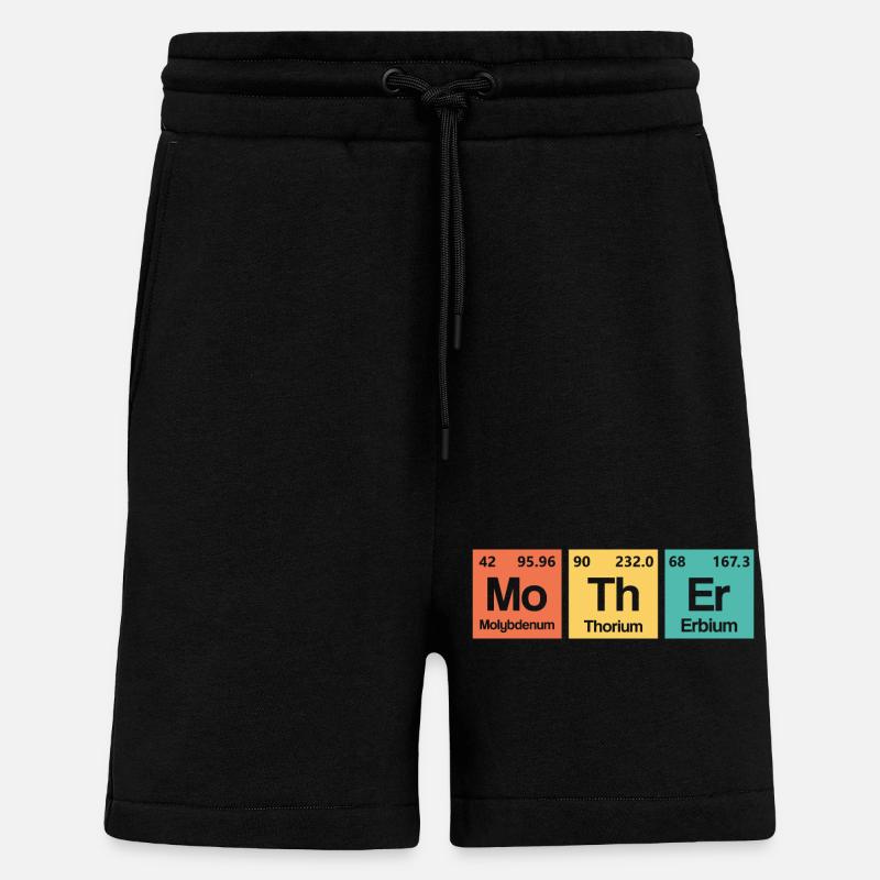 Mother element - Shorts - made by SPREAD - SOLID BLACK