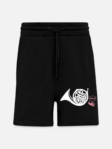 Waldhorn Hornist - Shorts - made by SPREAD - SOLID BLACK