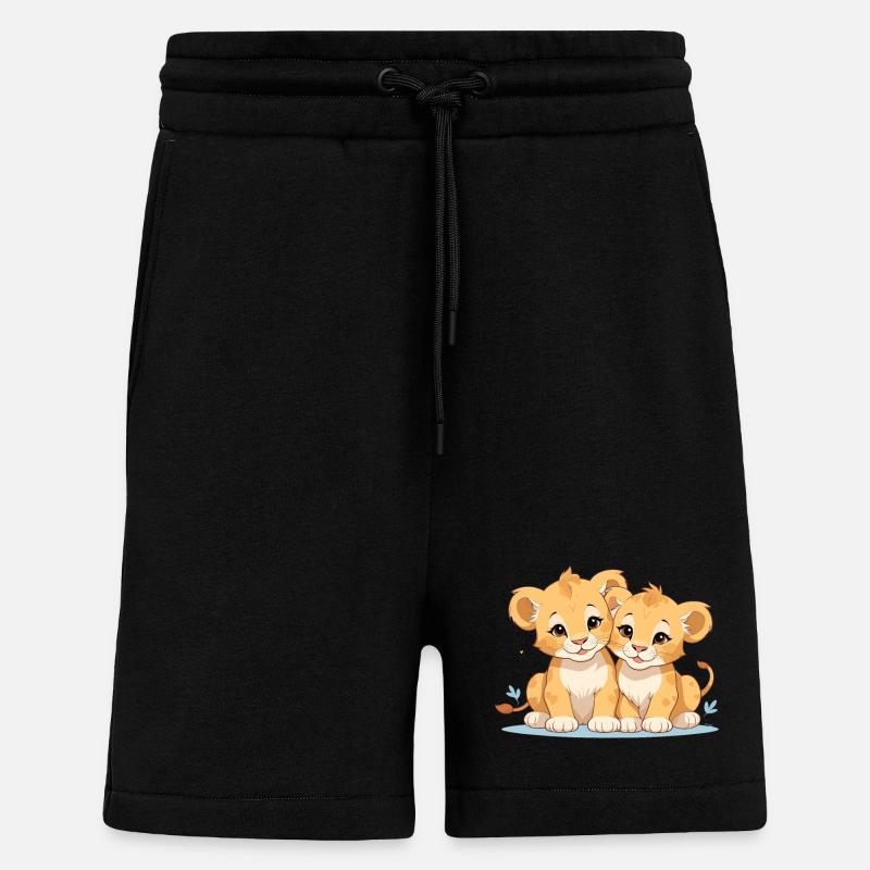 Löwenbabys - Shorts - made by SPREAD - SOLID BLACK