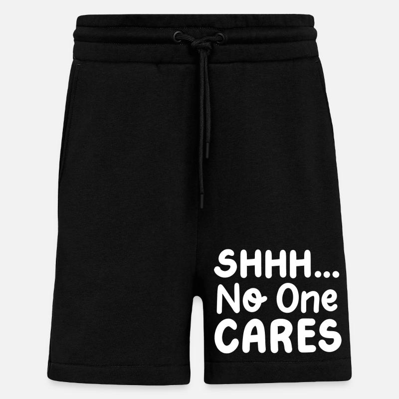Sarkasmus sarkastischer Humor - Shorts - made by SPREAD - SOLID BLACK
