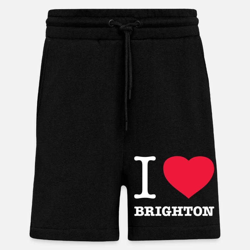 J’ADORE BRIGHTON - Short bio décontracté fabriqué en UE - SOLID BLACK