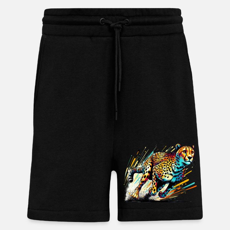 Gepard - Shorts - made by SPREAD - SOLID BLACK