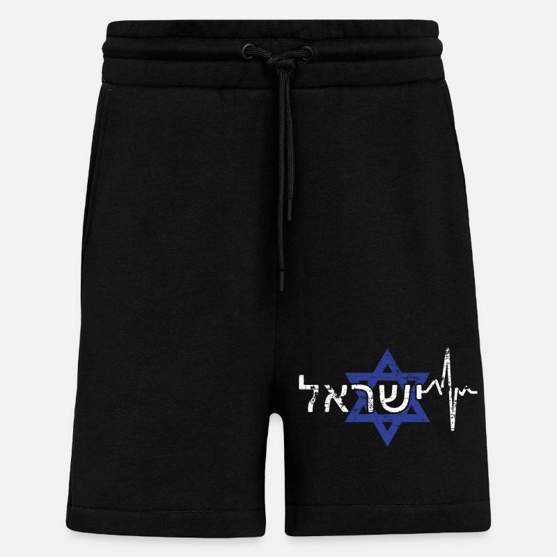 Israel - Shorts - made by SPREAD - SOLID BLACK