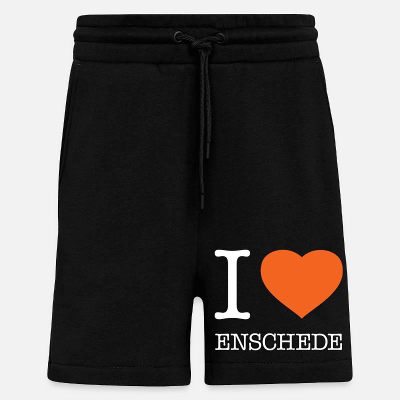 J’ADORE ENSCHEDE - Short bio décontracté fabriqué en UE - SOLID BLACK