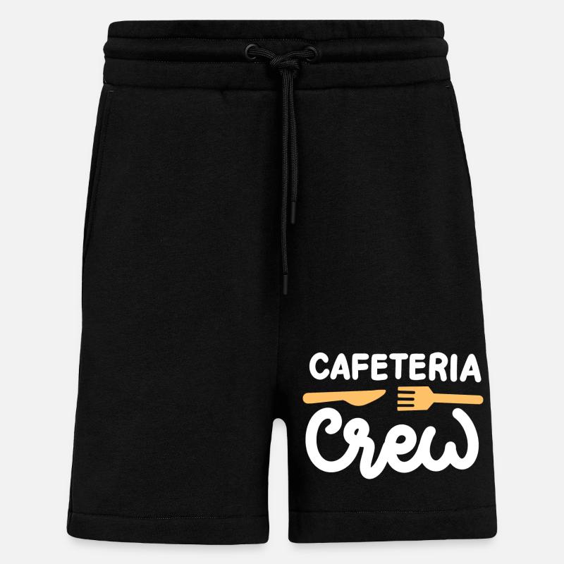 Cafeteria-Crew Schulkantine - Shorts - made by SPREAD - SOLID BLACK