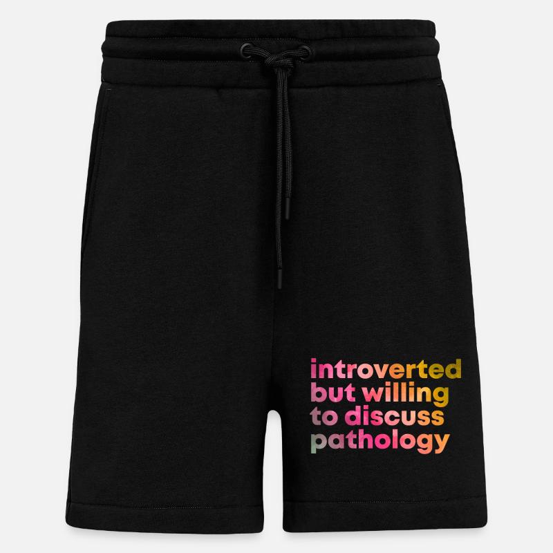 Pathologie - Shorts - made by SPREAD - SOLID BLACK