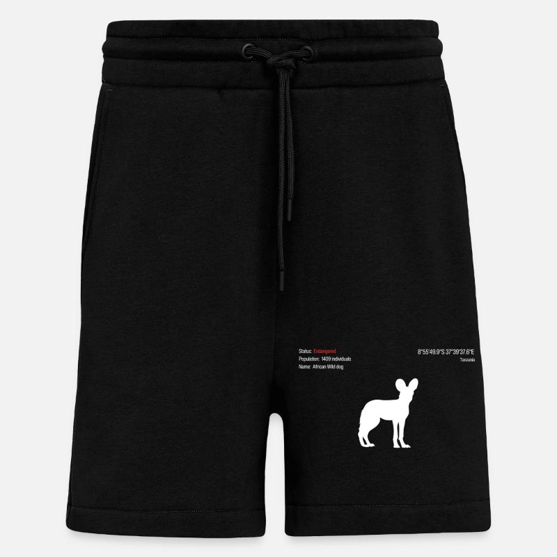 Hund - Shorts - made by SPREAD - SOLID BLACK