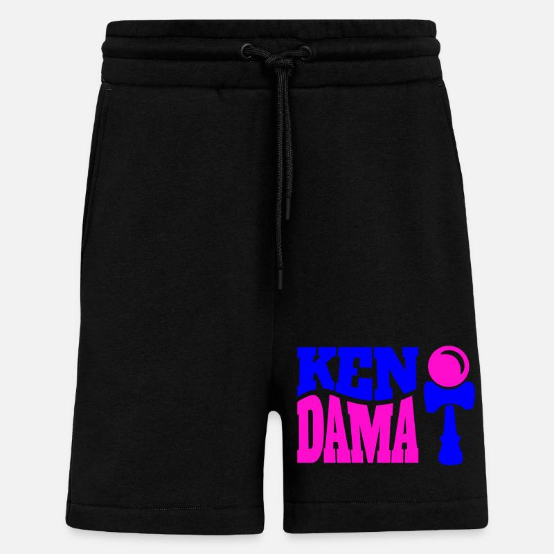 Kendama (2-Farbig) v2 - Shorts - made by SPREAD - SOLID BLACK