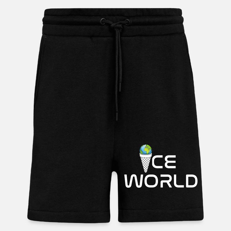 Eiswelt - Shorts - made by SPREAD - SOLID BLACK