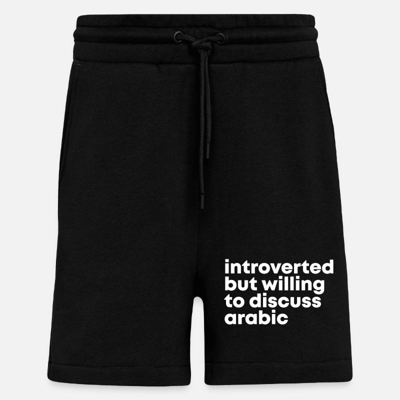 Arabisch - Shorts - made by SPREAD - SOLID BLACK
