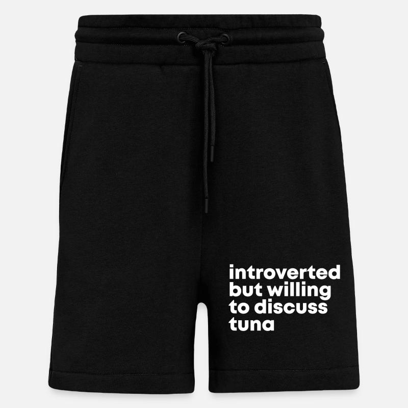 Thon - Short bio décontracté fabriqué en UE - SOLID BLACK