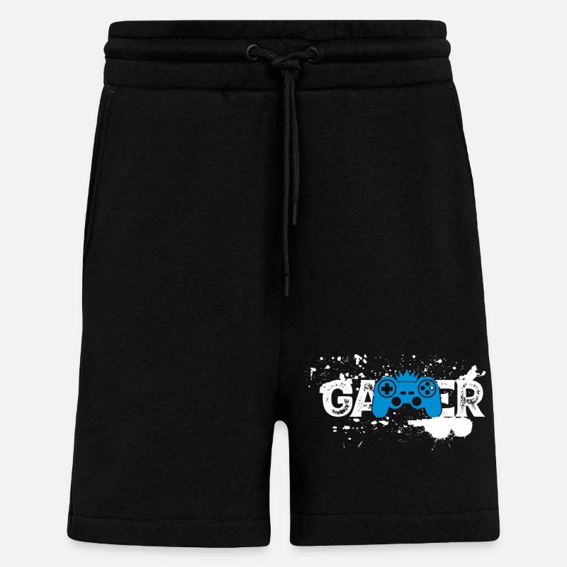 Gamer - Shorts - made by SPREAD - SOLID BLACK