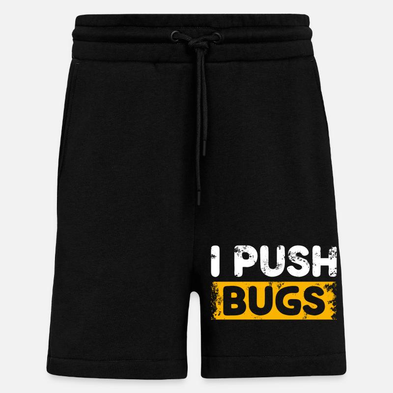 Programmierer Lustige Witze - Shorts - made by SPREAD - SOLID BLACK