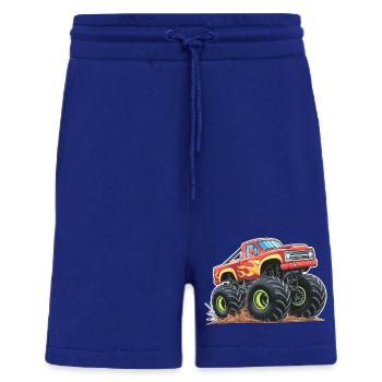Monstertruck-Wahnsinn - Shorts - made by SPREAD - Iconic Blue - Vorne
