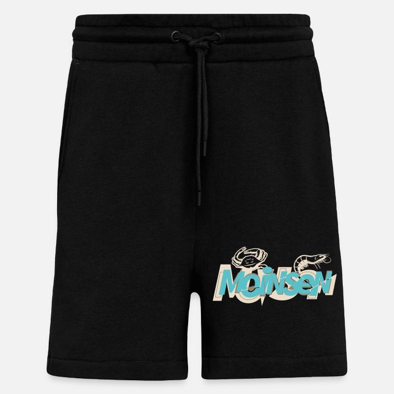 Moinsen & Krabben - Shorts - made by SPREAD - SOLID BLACK