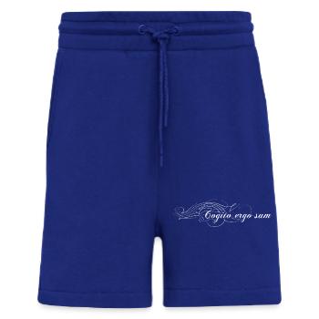 Cogito ergo sum - Ich denke also bin ich - Shorts - made by SPREAD - Iconic Blue - Vorne