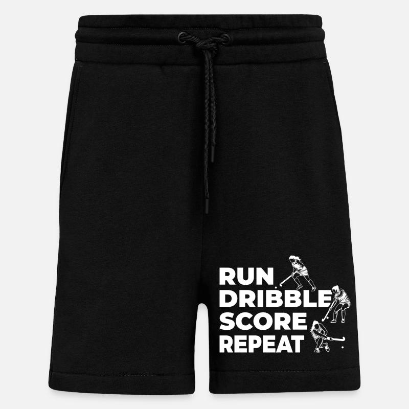 Feldhockeyspieler - Shorts - made by SPREAD - SOLID BLACK