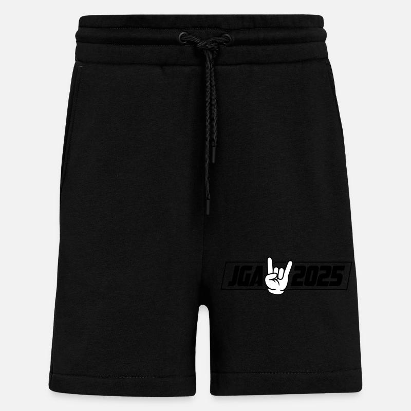 Jga 2025 Junggesellenabschied - Shorts - made by SPREAD - SOLID BLACK