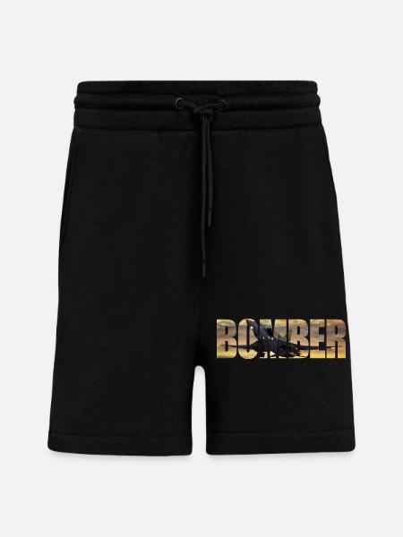 Bomber Tu-22 M3 - Shorts - made by SPREAD - SOLID BLACK