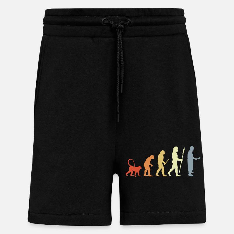 Butcher Development - Shorts - made by SPREAD - SOLID BLACK