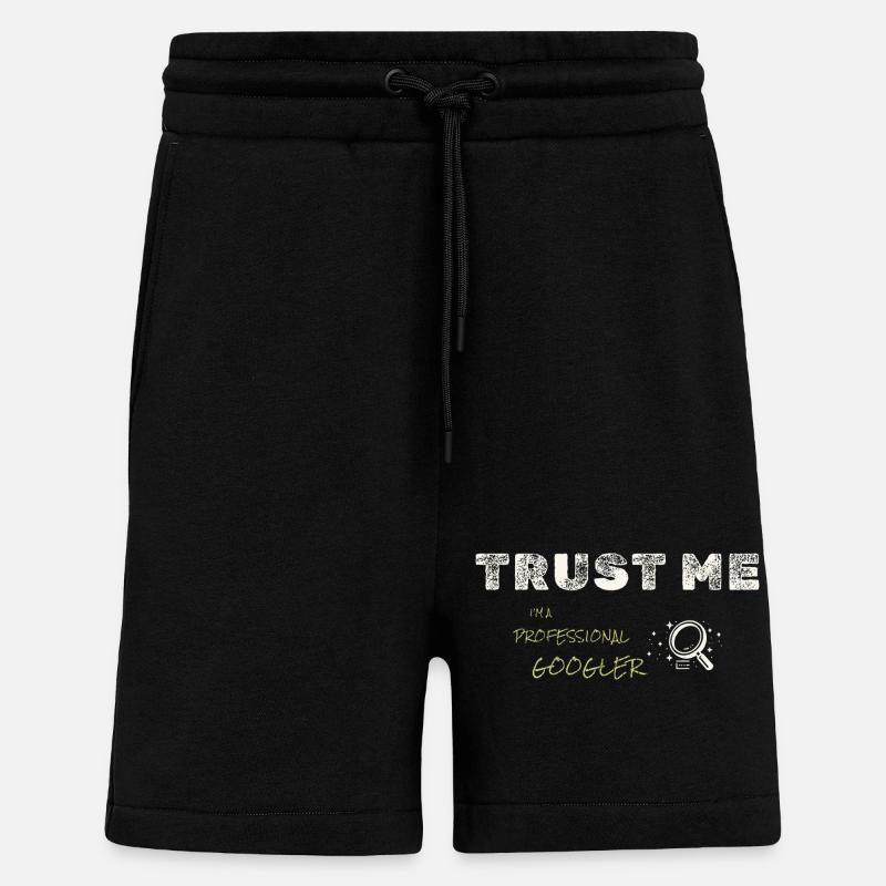 Besserwisser - Shorts - made by SPREAD - SOLID BLACK