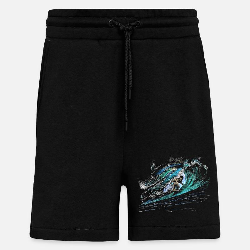 Surfer - Shorts - made by SPREAD - SOLID BLACK