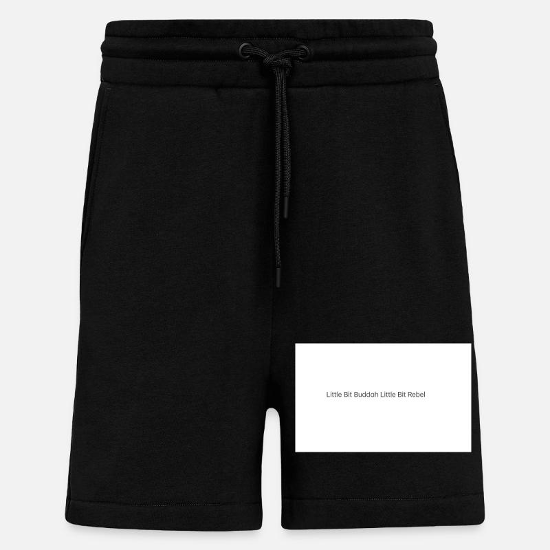 Begge sider vinder - Organic relaxed shorts made in EU - SOLID BLACK