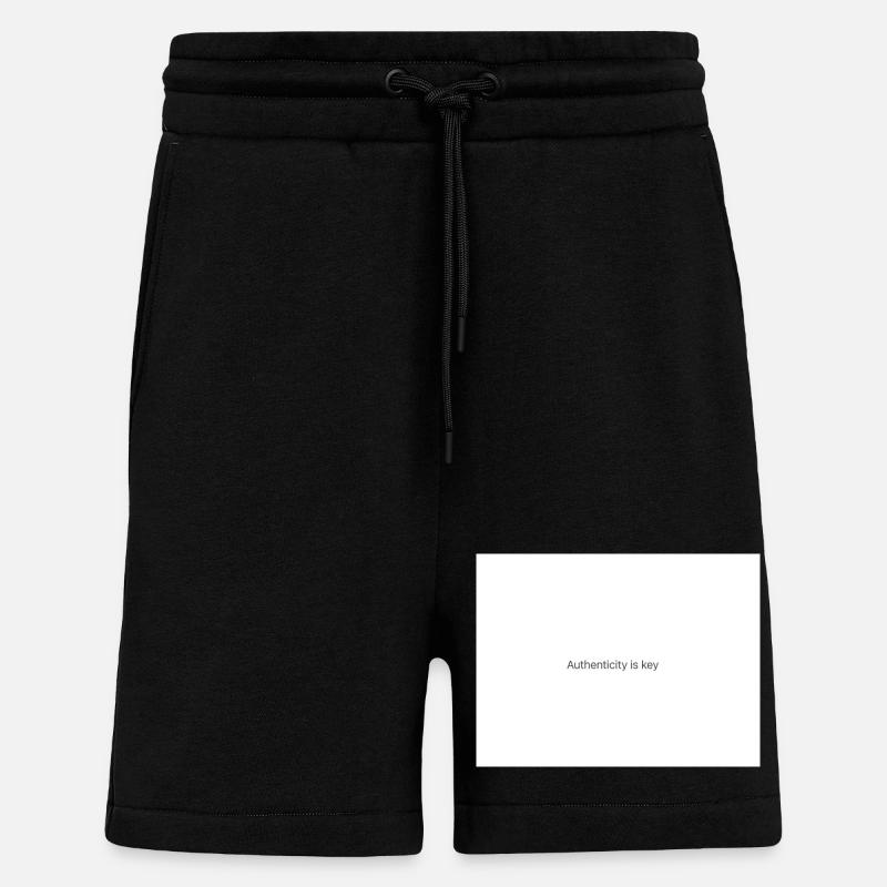 Sei immer du selbst - Shorts - made by SPREAD - SOLID BLACK