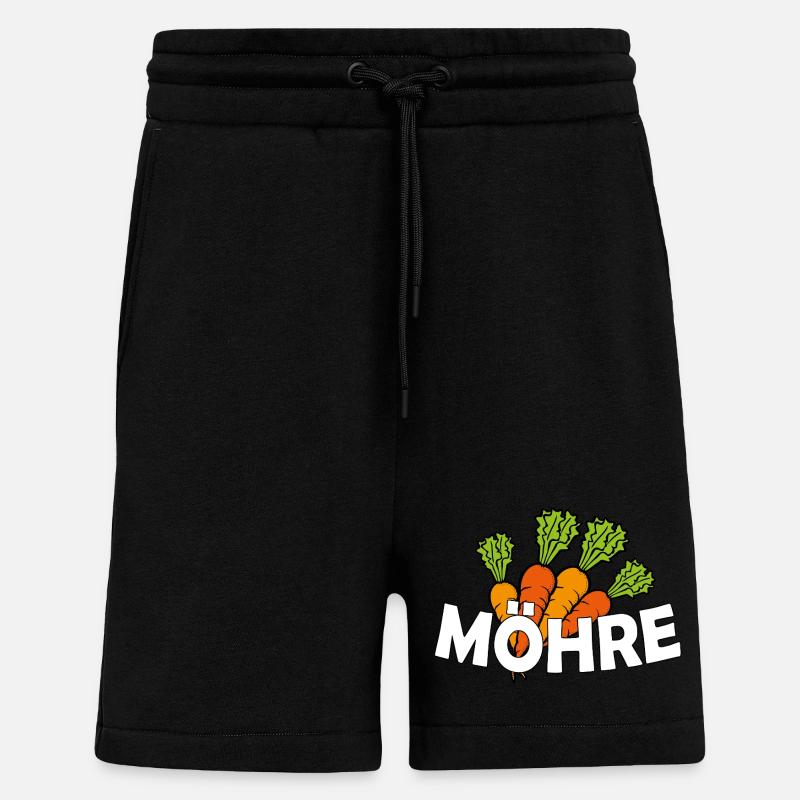 MÖHRE - Shorts - made by SPREAD - SOLID BLACK