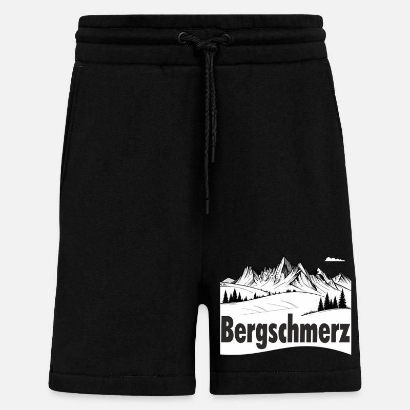 Bergschmerz - Shorts - made by SPREAD - SOLID BLACK