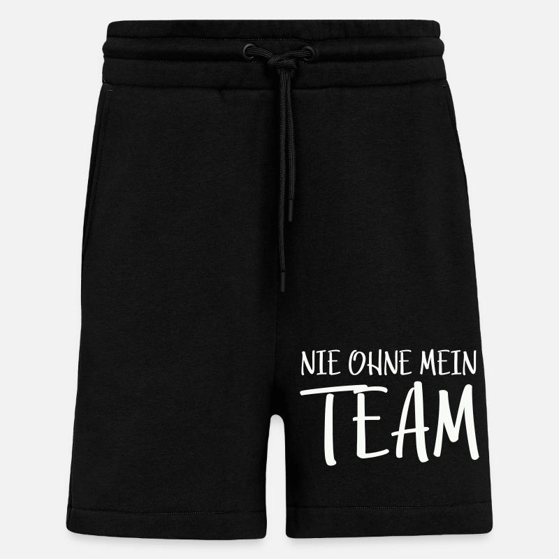 Mein Team - Shorts - made by SPREAD - SOLID BLACK