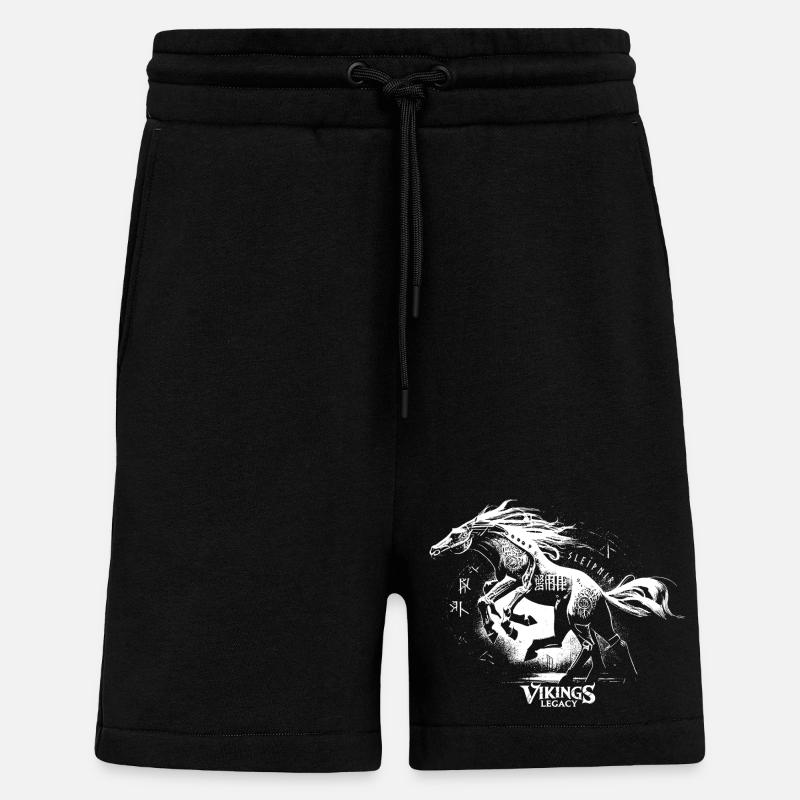 Sleipnir - Shorts - made by SPREAD - SOLID BLACK