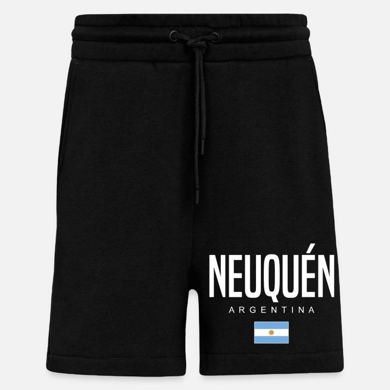 Neuquén Argentinien Argentinier - Shorts - made by SPREAD - SOLID BLACK