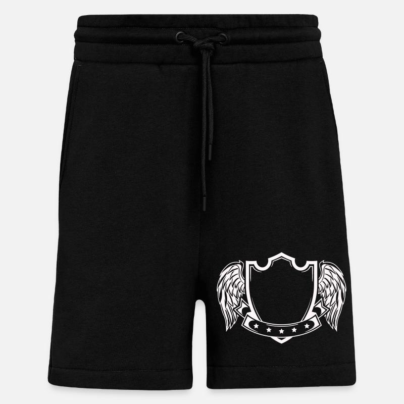 Wappen - Shorts - made by SPREAD - SOLID BLACK