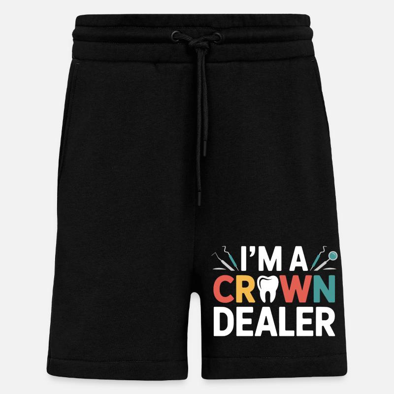 Zahntechniker Instrumentenkunst - Shorts - made by SPREAD - SOLID BLACK