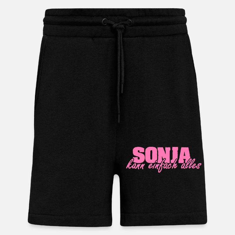 Ms. Sonja - Shorts - made by SPREAD - SOLID BLACK