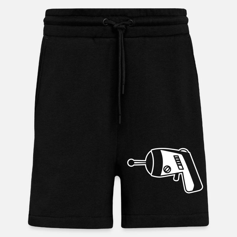 Phaser Pistol Space – Geek & Sci-Fi T-Shirt - Short bio décontracté fabriqué en UE - SOLID BLACK