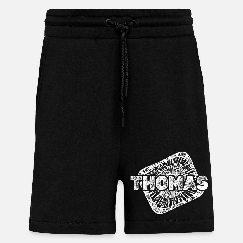 Geburt Thomas - Shorts - made by SPREAD - SOLID BLACK